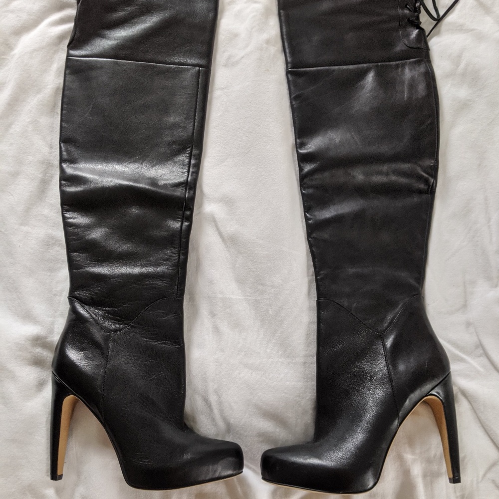 Sam Edelman - Over the Knee Leather Boots